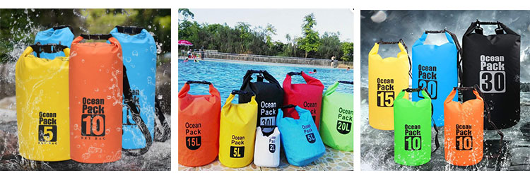 Floating Waterproof Dry Bag Backpack Durable Lightweight Floating Backpack Marine Dry Bags for Kayaking Rafting Boating
